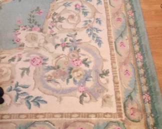 Serena Aubusson II Floral Area Rug
