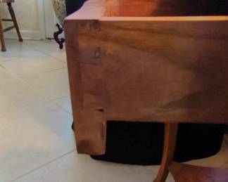 Louis XV Style Marquetry Side Table third image