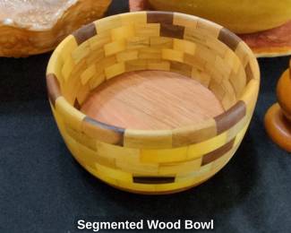 Segmented Wood Bowl