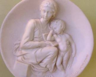 Dante Di Volteradici Mother and Child Relief Plate