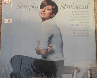 Barbra Streisand Simply Streisand Vinyl Record