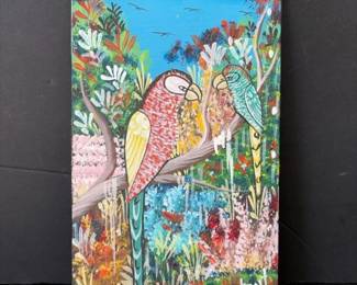 194 donconstant2004acrylicparrotpaintin