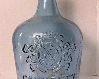 223 largevintageblueglass5galloncabern