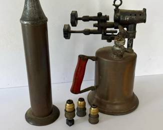 476 vintagebrassindustrialblowtorchands