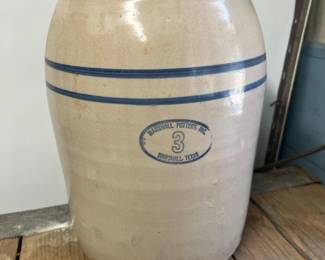 066 marshallpottery3gallonstonewarecroc
