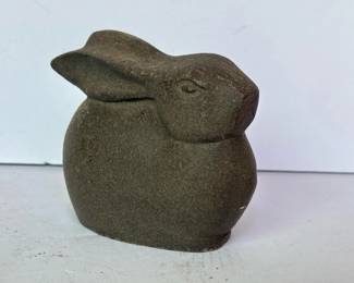529 smallblackrabbitfigurinewithfeltba