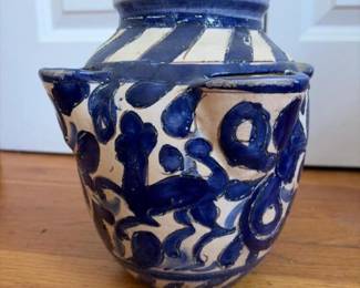 202 handpainteditalianpotterygarliconio