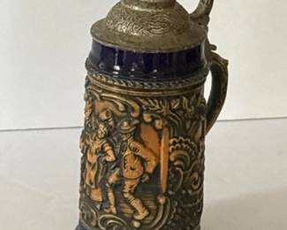 456 vintagegermanbeersteinwithpewterli