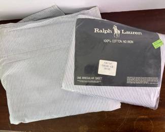 351 ralphlaurenkingflatsheetsetbluewh