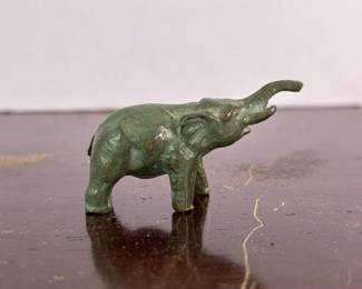 362 miniaturecastmetalelephantfigurinew