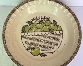 584 vintage11ceramicapplepierecipeplat