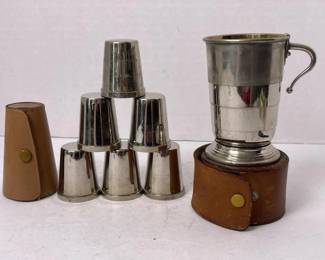 159 vintagegermannestingmetalshotglass