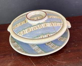 081 handmadekalaharisignedliddedceramic