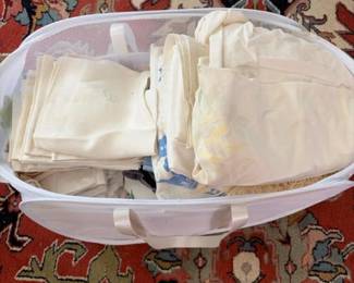 190 largevintagelinennapkinstablecloths