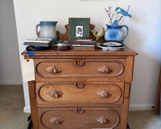 Antique Acorn Chest