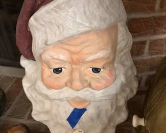 Larke Paper mache  Santa