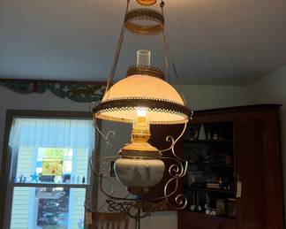 Another Antique electrified hanging light