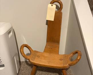 Antique Birthing chair