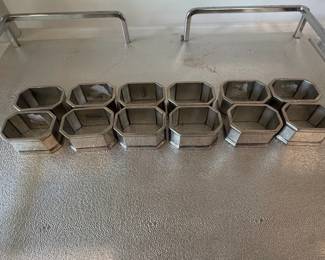 Arte Italica Napoli Napkin Rings Set of 