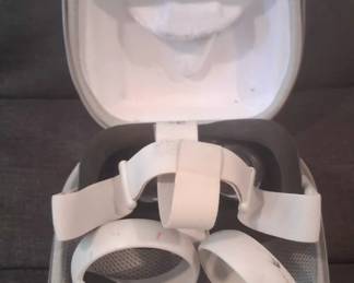 Meta Quest VR Headset with Controllers and Carrying Case