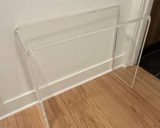CB Peekaboo Acrylic Console Table