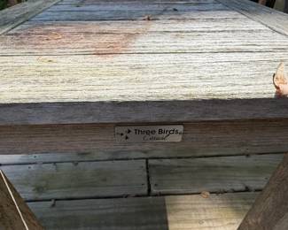 Three Birds Casual Outdoor Side Table second image