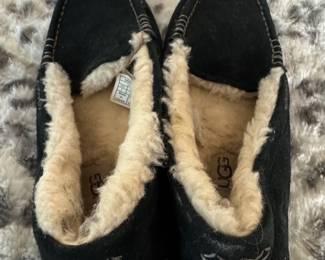 UGG Australia Ascot Suede Moccasin Slippers Mens second image