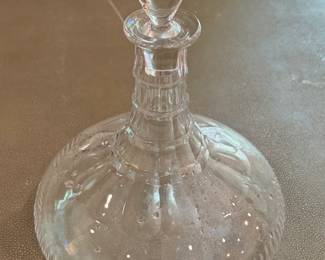 Crystal Decanter with Stopper second image