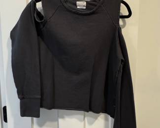 Rag  Bone or Jean Cold Shoulder Sweatshirt