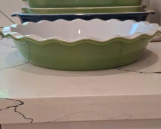 Emile Henry Ceramic Pie Dish Set