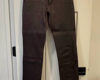 Zadig  Voltaire Phlame Cuir Used Leather Pants