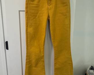 MOTHER The Rascal Crop Flare Jeans