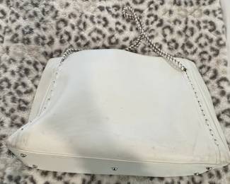 Chanel White Leather Rodeo Drive Hobo Bag third image
