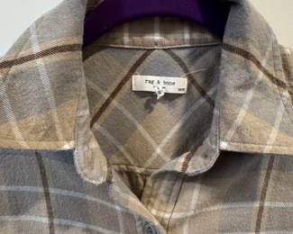 Rag  Bone Plaid Flannel Shirt second image