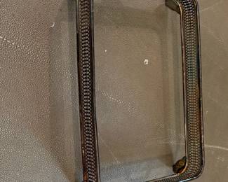 Vintage Silver Plated Pierced Casserole Holder Stand