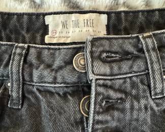 We The Free Distressed Denim Mini Skirt second image