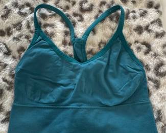 Lululemon Ebb To Street Ribbed Sports Bra  Teal
