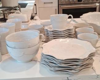 Juliska Berry  Thread Whitewash Dinnerware Set second image