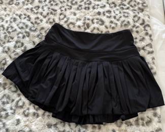 GOLDHINGE Pleated Tennis Skirt with Builtin Shorts
