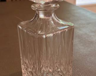 Cut Crystal Square Decanter