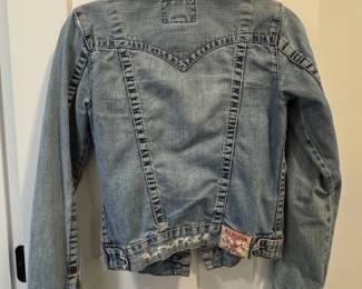 True Religion Jimmy Super T Distressed Denim Jacket third image