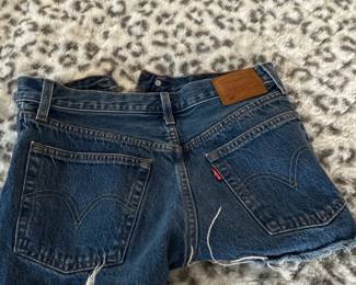 Levis Premium CutOff Denim Shorts third image