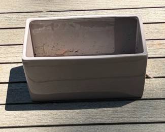 Rectangular Ceramic Planter