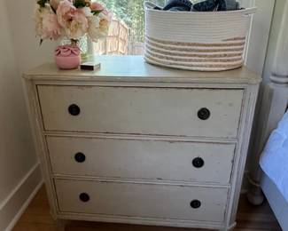 Gustavian Style Painted Chest of Drawers