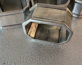 Arte Italica Napoli Napkin Rings Set of  second image