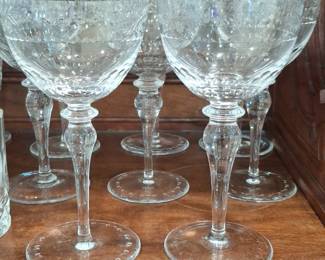 Fostoria Navarre Crystal Wine Glasses