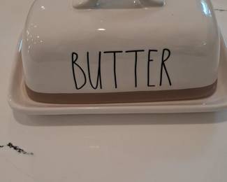 Rae Dunn BUTTER Butter Dish