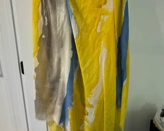 chic Abstract Print Scarf second image