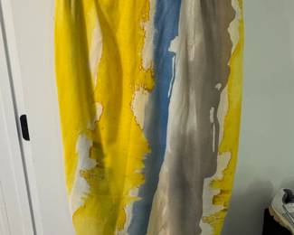 chic Abstract Print Scarf