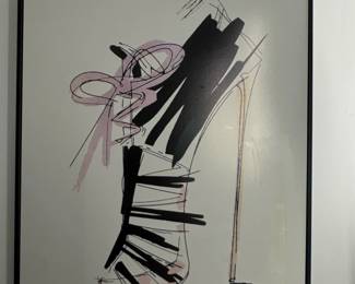Jana Gertenwair High Heel Framed Print